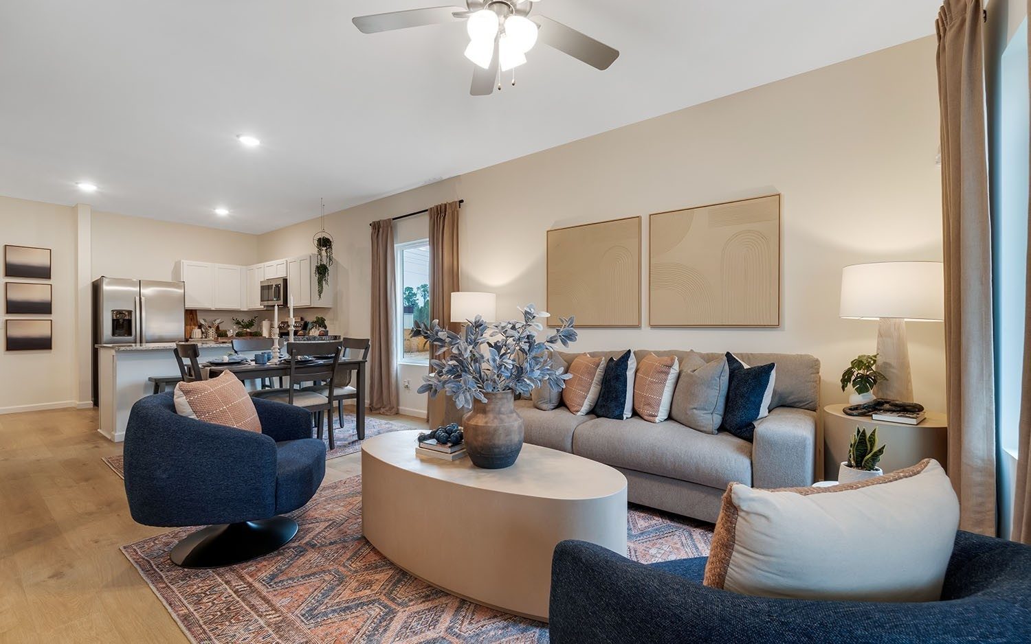 Family room, shown for the same floor plan at 86 Stonehenge Lane